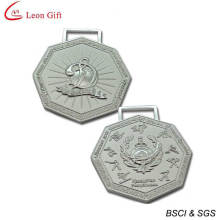 Logo personnalisé Russie Silver Medal Awards (LM1707)